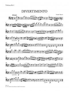 Trio Divertimento für 3 Violoncelli von Joseph Haydn im Alle Noten Shop kaufen