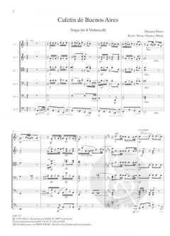 Tango Total! 3 argentinische Tangos für 6 Violoncelli im Alle Noten Shop kaufen