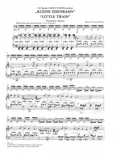 Die kleine Eisenbahn von Werner Thomas-Mifune für Violoncello und Klavier im Alle Noten Shop kaufen