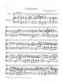 Konzert d-moll op. 69 von Wilhelm Bernhard Molique für Flöte und Orchester im Alle Noten Shop kaufen