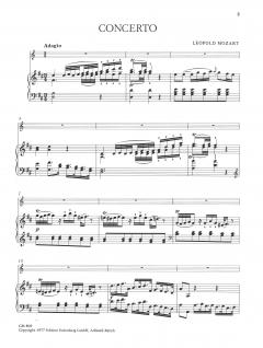 Concerto für Clarino und Orchester von Leopold Mozart 