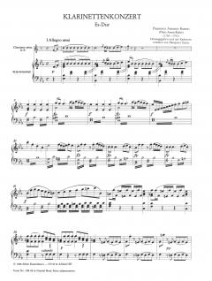 Konzert für Klarinette und Orchester Es-dur von Antonio Rosetti 