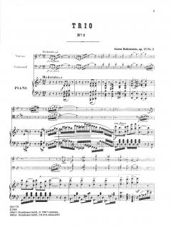 Trio für Violine, Violoncello und Klavier (Anton Rubinstein) 