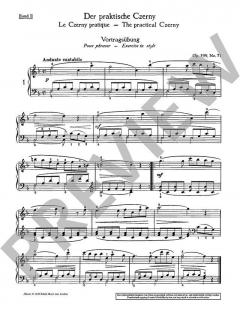 Der praktische Czerny 2 von Carl Czerny 