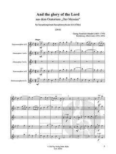 And the Glory of the Lord aus "Messiah" von Georg Friedrich Händel 