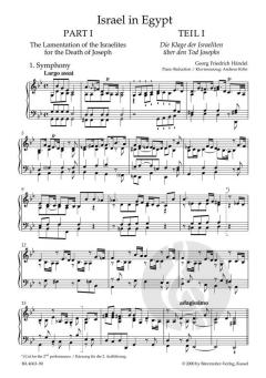 Israel in Ägypten HWV 54 (Georg Friedrich Händel) 