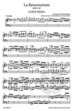 La Resurrezione HWV 47 von Georg Friedrich Händel (Download) 