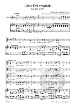 Alma Dei creatoris KV 277 (272a) (W.A. Mozart) 