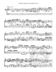 Das Wohltemperierte Klavier Teil 1 von Johann Sebastian Bach (Download) 