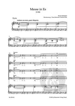 Messe in Es D 950 von Franz Schubert 