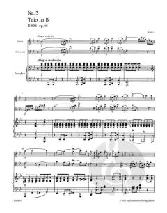 Trio in B-Dur op. 99 D 898 (Franz Schubert) 