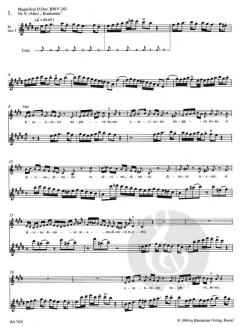 Flötensoli aus dem geistlichen und weltlichen Vokalwerk 2 von Johann Sebastian Bach (Download) 