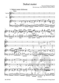 Stabat mater von Giovanni Battista Pergolesi (Download) 