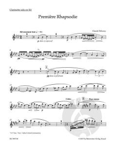 Première Rhapsodie von Claude Debussy (Download) 