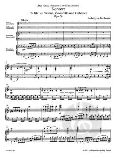 Konzert C-Dur op. 56 von Ludwig van Beethoven (Download) 