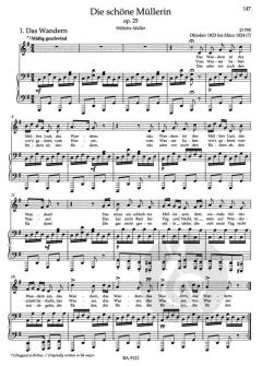 Lieder Band 1 von Franz Schubert 