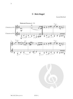 Klezmer Clarinet Duets von Samuel Berthod 