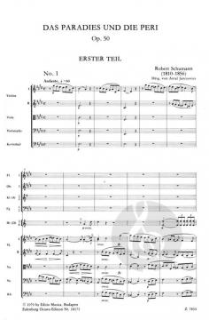 Das Paradies und die Peri von Robert Schumann 