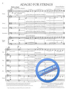 Adagio for Strings von Samuel Barber (Download) 