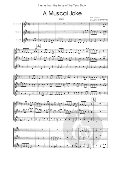 A Musical Joke (KV 522) (Wolfgang Amadeus Mozart) 