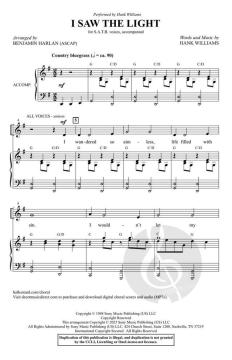 I Saw the Light von Hank Williams (Download) 