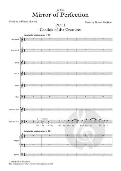 Mirror of Perfection (Organ Version) von Richard Blackford 