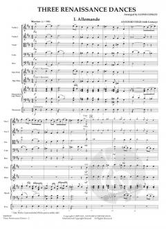 3 Renaissance Dances (Download) 