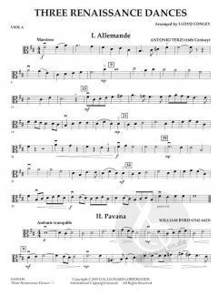 3 Renaissance Dances (Download) 