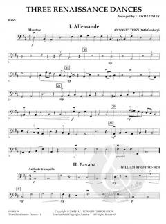 3 Renaissance Dances (Download) 