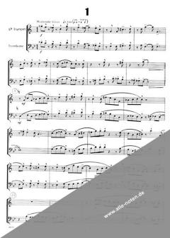 6 Jazz Duets Vol. 1 von Lennie Niehaus (Download) 