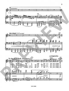 Liederreigen nach Volksweisen op. 89 Nr. 1 von Joseph Haas 