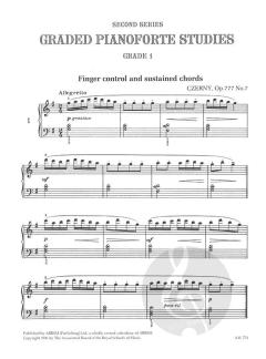 Graded Pianoforte Studies, Second Series, Grade 1 