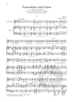 Frauenliebe und Leben op. 42 von Robert Schumann 