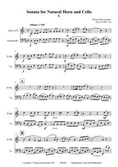 Sonata op. 22 von Thomas McConochie 
