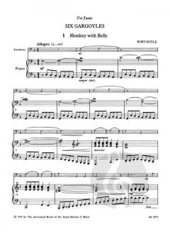 Six Gargoyles von Rory Boyle für Posaune und Klavier im Alle Noten Shop kaufen