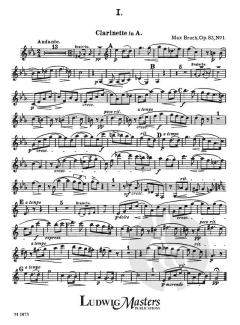 8 Pieces, op. 83, Vol.1 von Max Bruch 