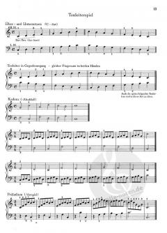 Erstes Harmoniumspiel von Arthur Piechler 
