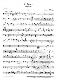 6 Duos op. 49 von Jacques Offenbach 