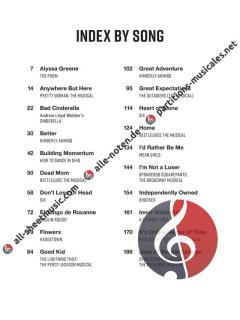 Broadway Sheet Music Collection 2018-2024 
