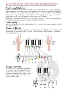 Piano-by-Color: Disney Princess Collection 