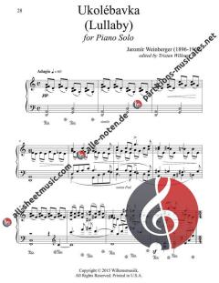 Piano Miniatures von Jaromír Weinberger 