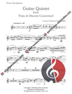 Guitar Quintet from Festa Di Discorsi Concertanti von Václav Nelhýbel 