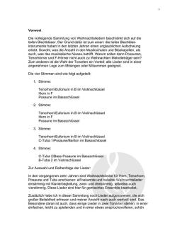 Weihnachtslieder 1 - Partitur (Download) 