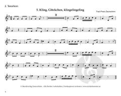 Weihnachtslieder 1 - 2. Stimme in B (Download) 