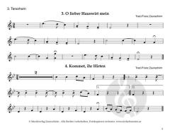 Weihnachtslieder 1 - 3. Stimme in B (Download) 