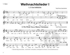 Weihnachtslieder 1 - 1. Stimme in F (Download) 