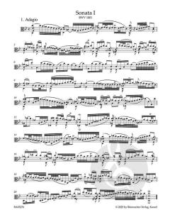 3 Sonaten und 3 Partiten BWV 1001-1006 von Johann Sebastian Bach (Download) 