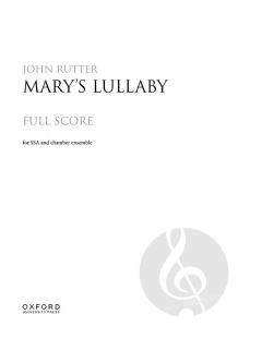 Mary's Lullaby von John Rutter (Download) 