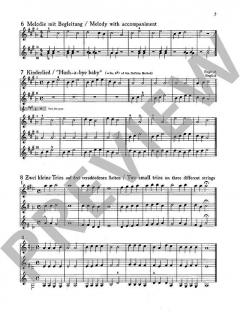 Das Geigen-Schulwerk Triobuch 1 von Erich Doflein 