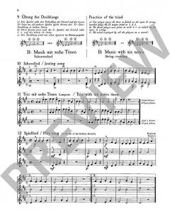 Das Geigen-Schulwerk Triobuch 1 von Erich Doflein 